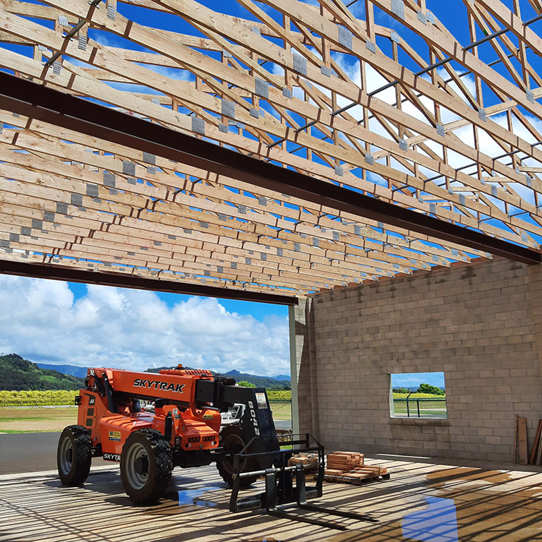 Island Helicopter Hangar