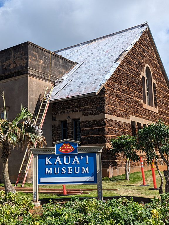 Kauai Museum Re-roof